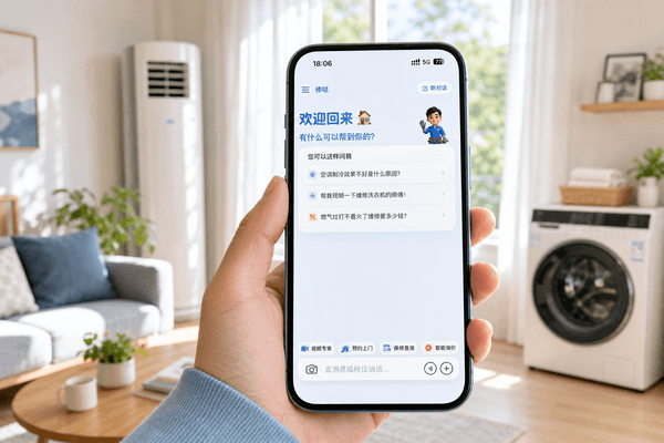 AI 咨询故障场景示意